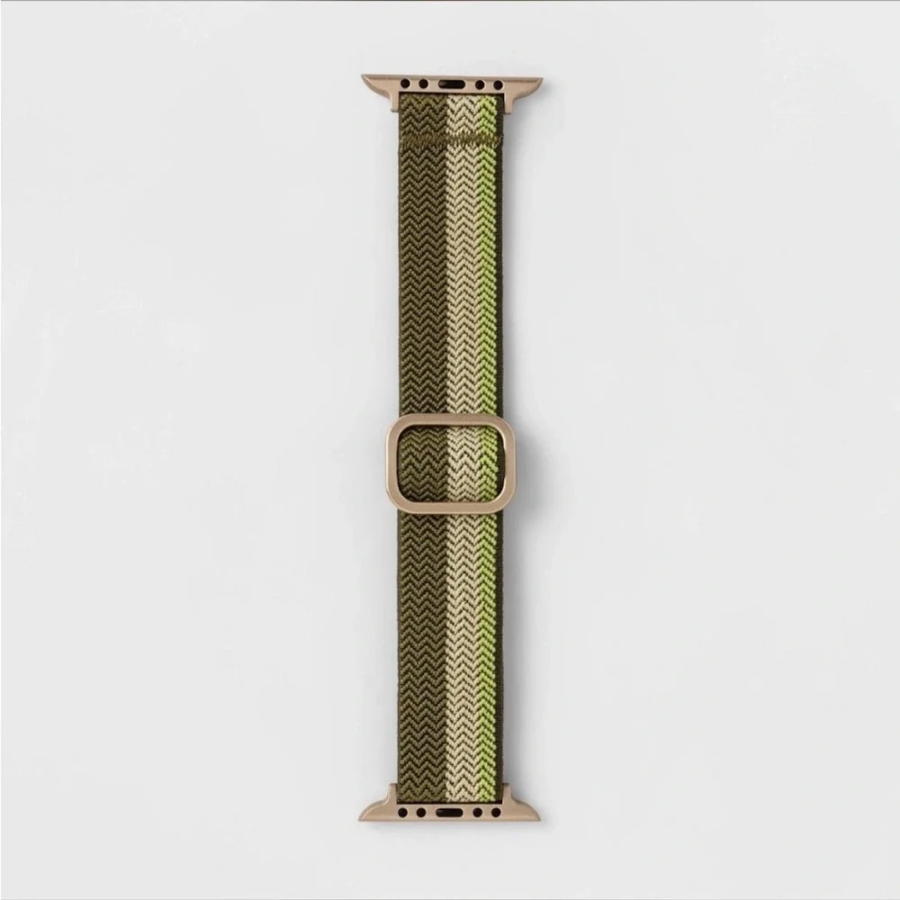 Heyday Sage and Olive Apple Watch Band